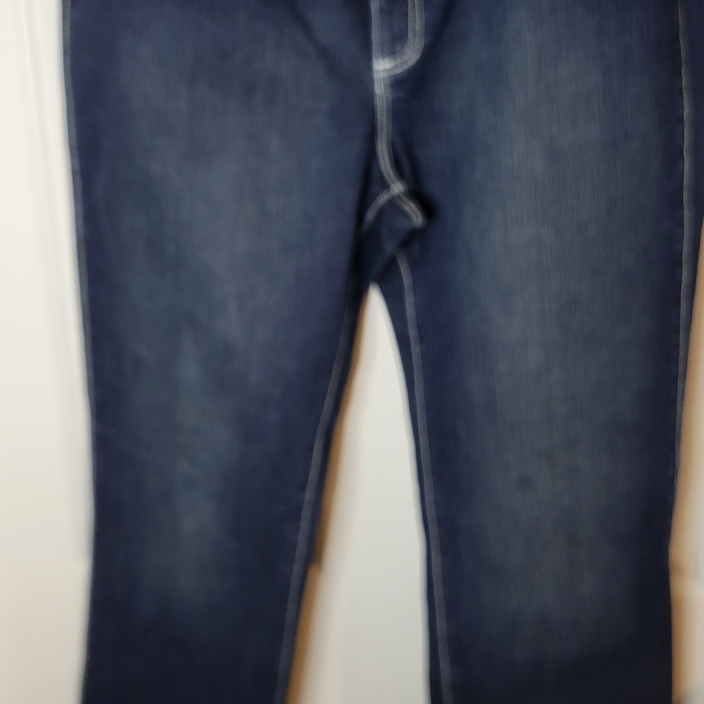 Wrangler Q Baby Riding Jean Sz 15/16x30 Blue Jean